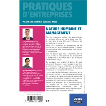 Nature humaine et management