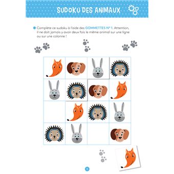 Mon cahier d'activités avec des gommettes Logique 5-6 ans