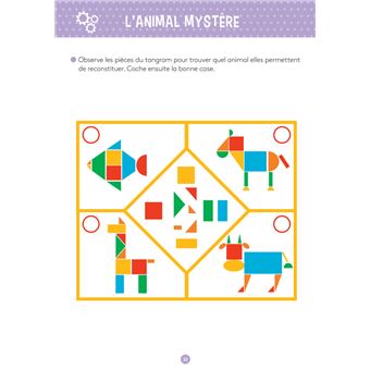 Mon cahier d'activités avec des gommettes Logique 5-6 ans