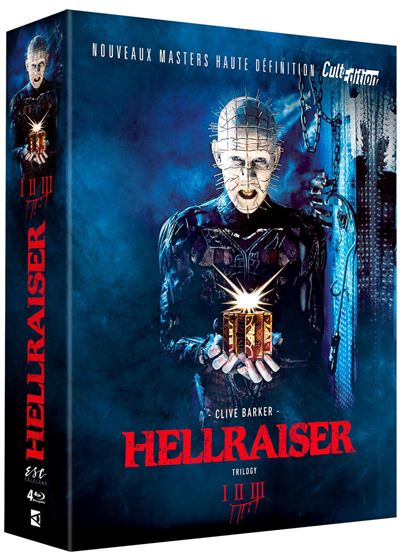 Hellraiser trilogy/cultedition/inclus livre