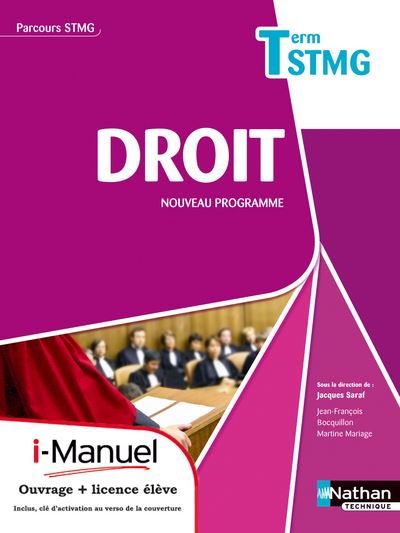 Parcours Droit Term STMG