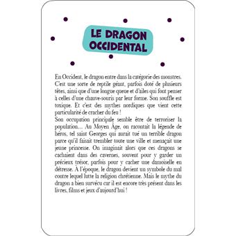 52 cartes pour découvrir les créatures fantastiques - Loups-garous, dragons, sirènes, centaures...