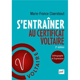 S'entraîner au Certificat Voltaire