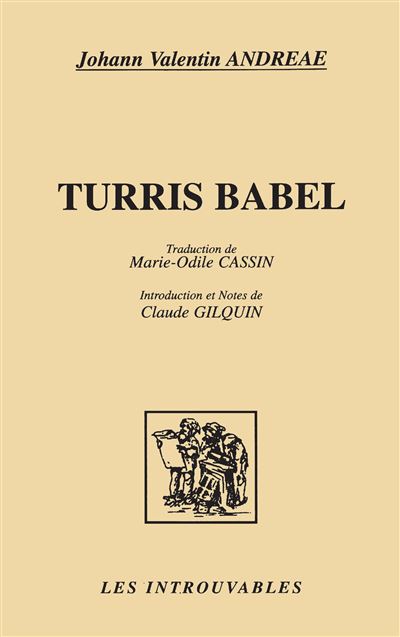 Turris babel - Johann Valentin Andreä - broché