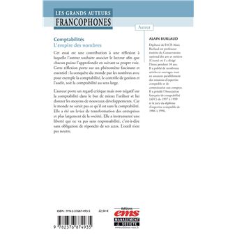 Comptabilités : l'empire des nombres