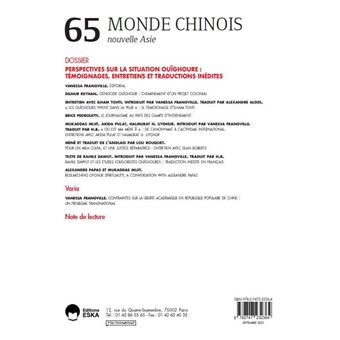 Perspectives sur la Situation Ouïghoure
