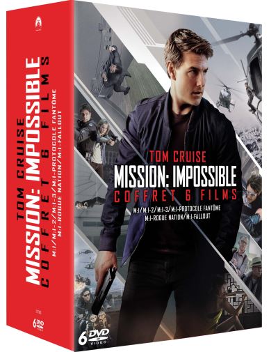 Coffret Mission : Impossible L'intégrale des 6 films DVD