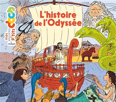 L'histoire de l'Odyssée - Stéphanie Ledu - cartonné
