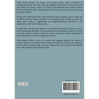 Forty Modern Fables