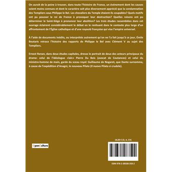 Philippe Le Bel, Clément V et les templiers