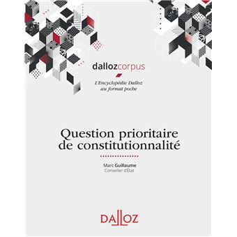 Question prioritaire de constitutionnalité
