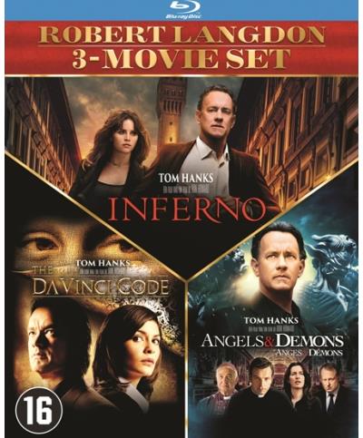 DA VINCI CODE - ANGELS & DEMONS - INFERNO-4BLURAY-BIL