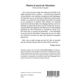 Plaisirs et soucis de l'éducation