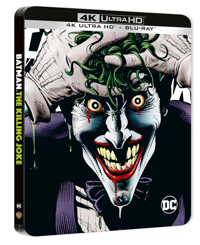 Batman : The Killing Joke SteelBook® Bu-ray 4K Ultra HD