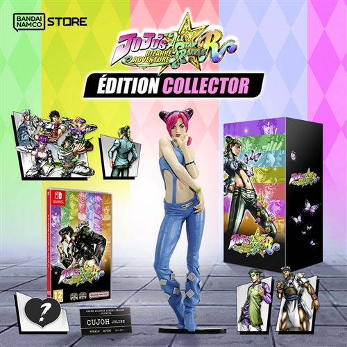 Pochette avant du jeu JoJo's Bizarre Adventure: All-Star Edition Collector Nintendo Switch