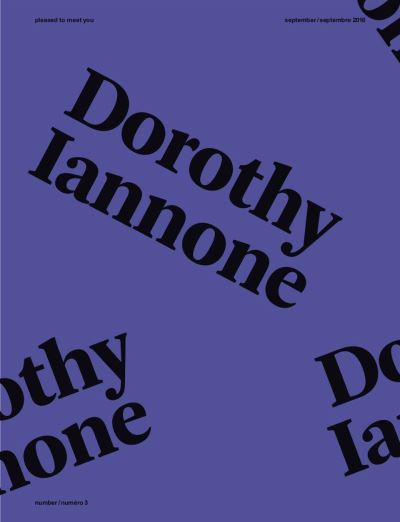 Pleased to meet you, Dorothy Lannone