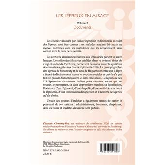 Les lépreux en Alsace