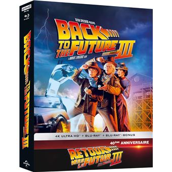 Coffret Blu-Ray RETOUR VERS LE FUTUR TRILOGIE - Comme neuf