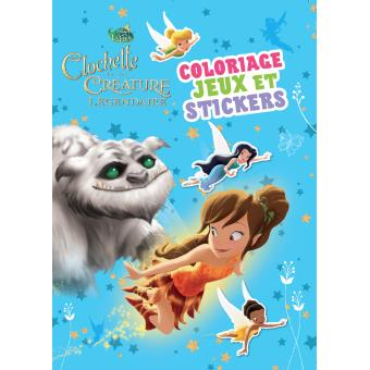 Fée Clochette - Fée Clochette, Coloriages, jeux et stickers T6 - 1