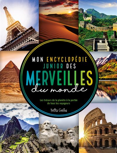 Mon encyclopédie junior des merveilles du monde - Mathieu Fortin - cartonné