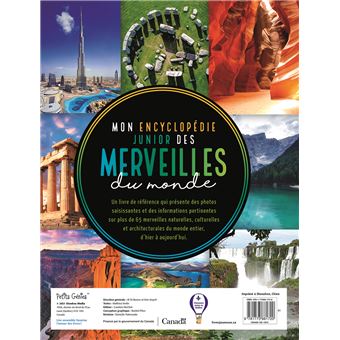 Mon encyclopédie junior des merveilles du monde