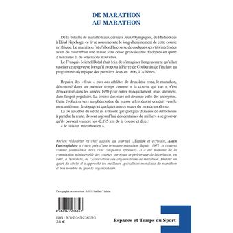 De Marathon au marathon