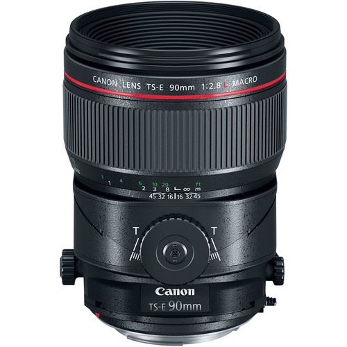 Objectif Canon TS-E 90 mm f/2.8L Macro Noir