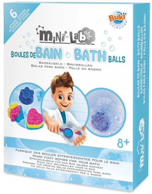Buki Mini lab Bath Balls