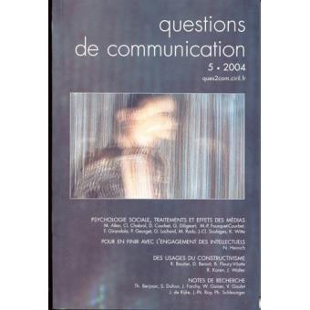Questions de communication