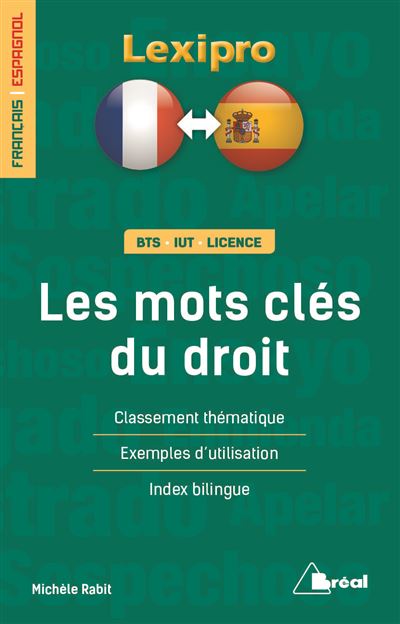 Les mots clés du droit en espagnol