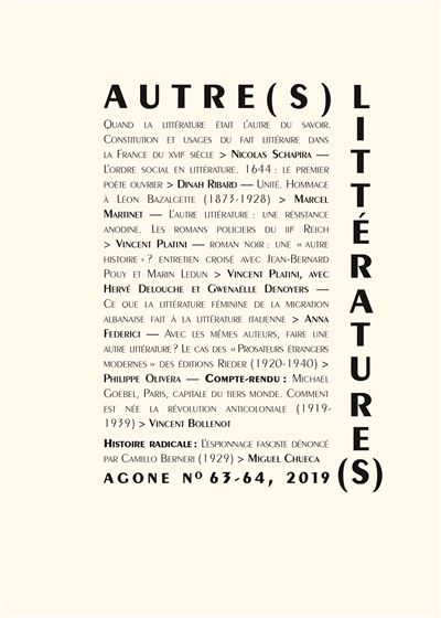 Agone 63-64