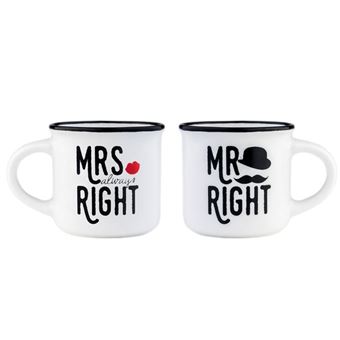 Mug legami espresso For Two Mrs & Mr Right