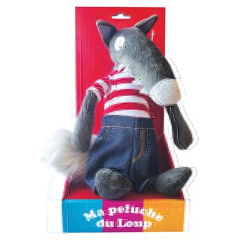 le loup peluche