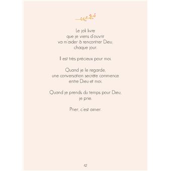 Mes jolies méditations pour tous les jours - Dans le secret de mon coeur