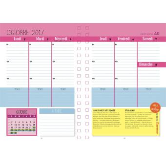 PLANNER FAMILIAL 2017 & 2018 A Imprimer Organiser votre  Organiseur  familial, Agenda familial, Organisateur familial