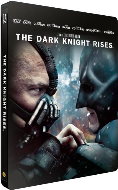 The Dark Knight Rises SteelBook® Edition Limitée Blu-Ray