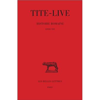 Histoire romaine. Tome XV : Livre XXV