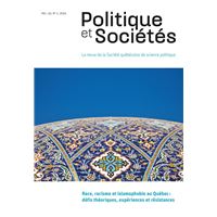 Politique et Sociétés. Vol. 43 No. 1, 2024