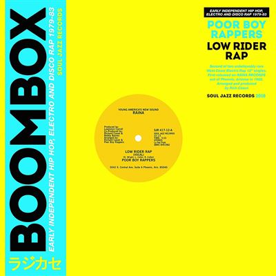 LOW RIDER RAP & D.J. RAP/LP LOW RIDER RAP