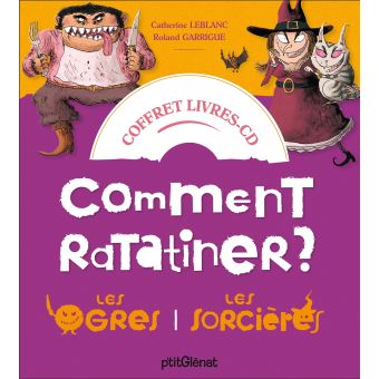 Coffret Comment ratatiner les sorcières et les ogres - Livre CD