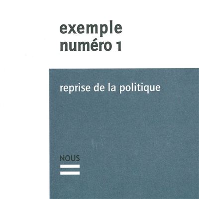 Exemple - Collectif - broché