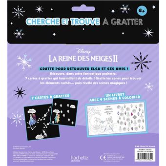 LA REINE DES NEIGES 2 - Les Ateliers Disney - Cherche et Trouve à gratter - Disney