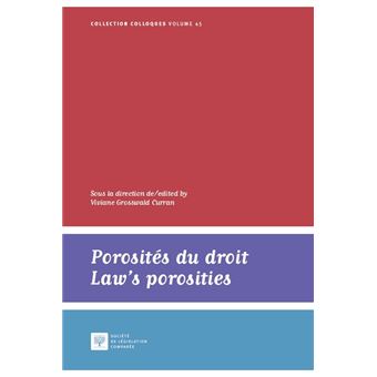 Porosités du droit / Law's porosities