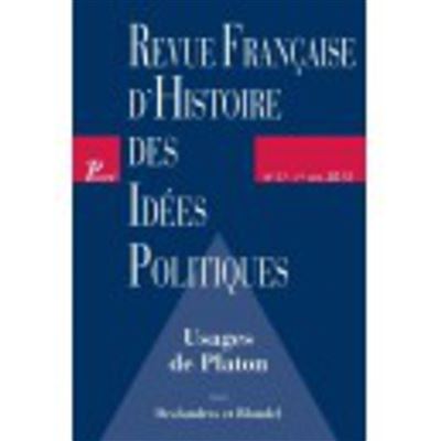 Revue française d'histoire des idées politiques
