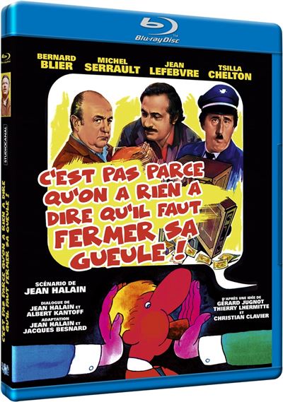 C'est pas parce qu'on n'a rien à dire qu'il faut fermer sa gueule! Blu-ray