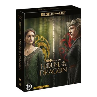 Feu et Sang, House of the Dragon - Inclus Blu-ray : House Of The Dragon Saisons 1 et 2 Blu-ray 4K Ultra HD