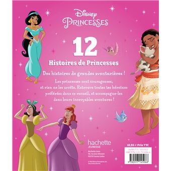 DISNEY PRINCESSES - 12 histoires