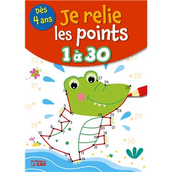 Je relie les points de 1 à 30