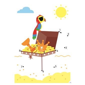 Je relie les points de 1 à 30