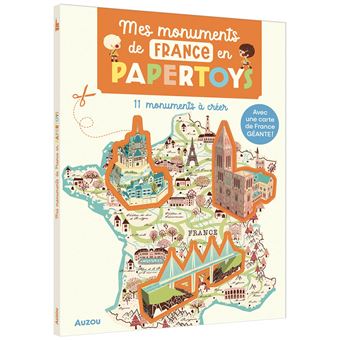 Mes monuments de france en papertoys (éditions 2022)
